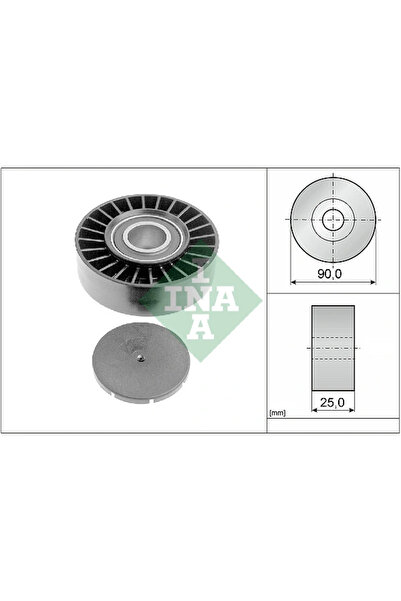 FAG Rola Ghidare/Conducere Curea Transmisie Vw Corrado/Golf 2/Lt 28-35 2 Bus
