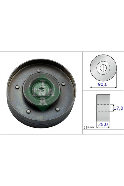 FAG Rola Ghidare/Conducere Curea Transmisie Audi A4 Allroad B8/A4 B8/A5 Audi ...