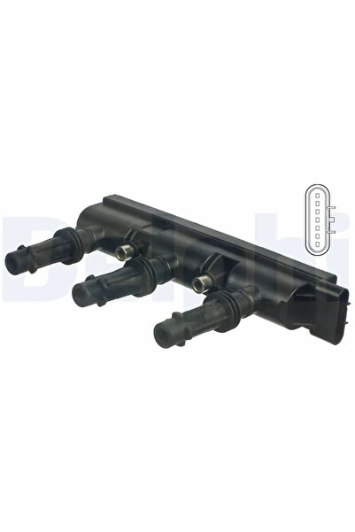 DELPHİ Индукционна бобина за Opel Corsa D Vauxhall Corsa Model 3