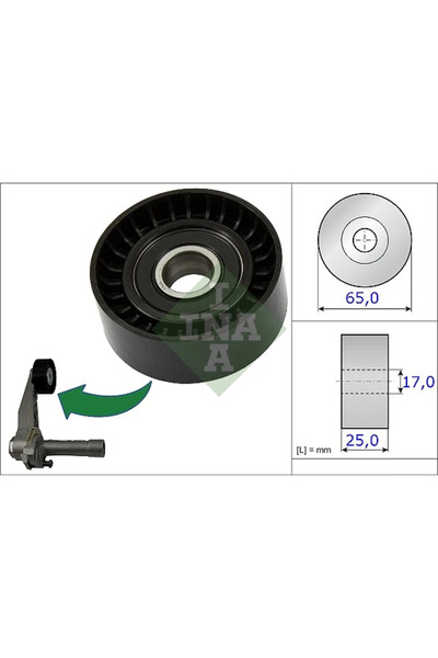 FAG Rola Intinzator Curea Transmisie Citroen C4 2/C4 Grand Picasso 1/C4 Picas...