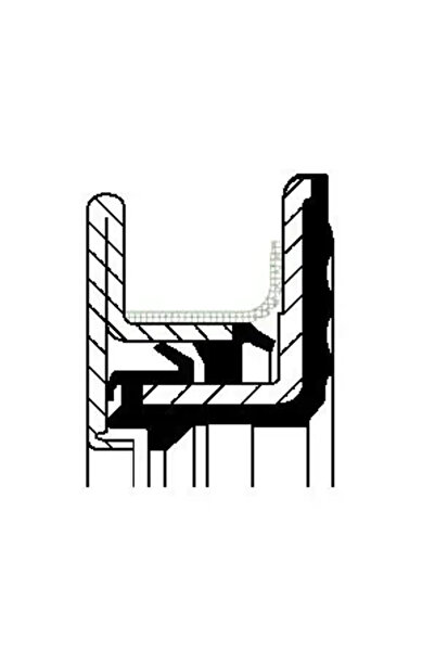 CORTECO Simering Arbore Cotit Spre Cutia De Viteze Daf Cf 65/Lf 45/Lf 55 Ivec...