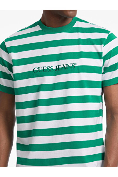 Guess Gj Ss Cn Reg Men's Multicolor Regular Fit T-Shirt M4Yi84K9Xf1-S83K