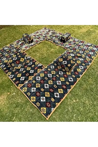 BUNCA Royal 8-piece outdoor seating set with a luxurious design for trips and gardens, 8-piece outdoor seating set 🌵