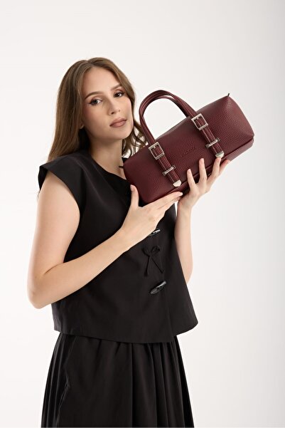 Enchante Bordo Kadın Çanta Karavan