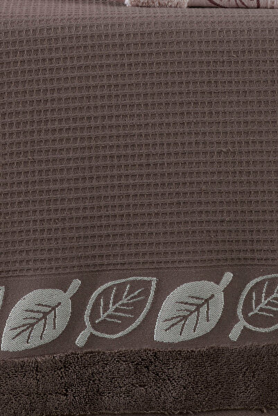 HRN Textile 12-Piece Cotton Low Twist 50X90 cm Towel Set - Soft and Absorbent