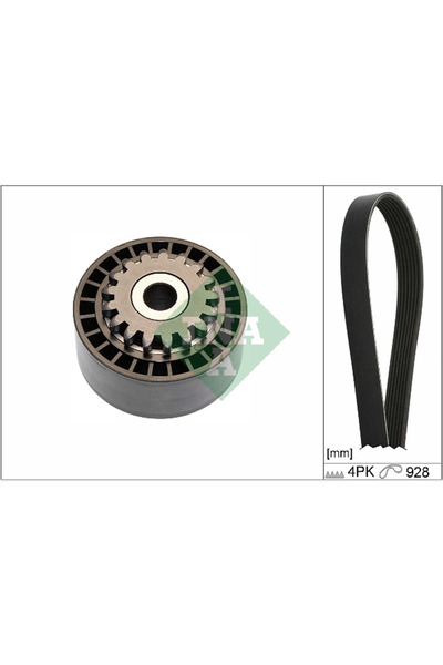 FAG Set Curea Transmisie Cu Caneluri Dacia Logan/Sandero Fiat Tempra