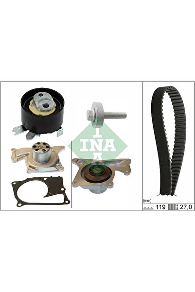 FAG Set Pompa Apa + Curea Dintata Dacia Dokker Microbus/Duster/Lodgy Mercedes...