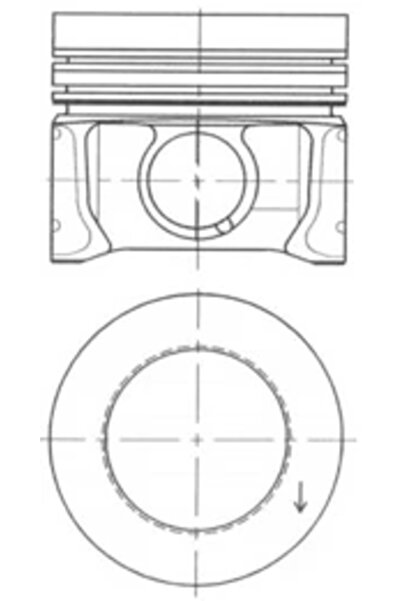 Kolbenschmidt Piston Audi A1/A3 Seat Altea/Ibiza 4/Leon