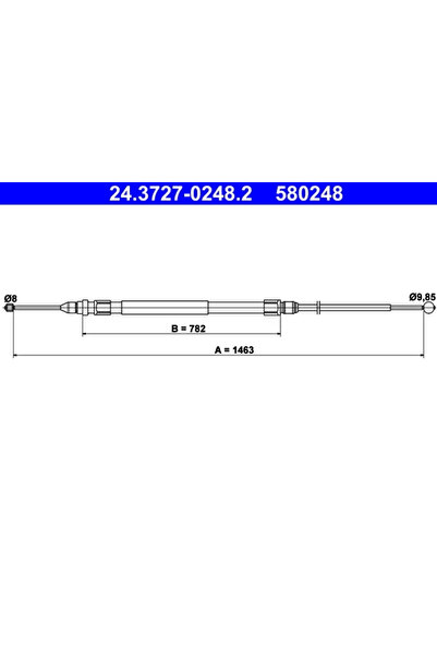 Ate Cablu Frana De Parcare Bmw 1/2