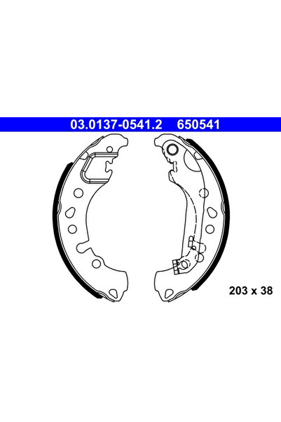 Ate Set Saboti Frana Ford Fiesta 7 2017-2022