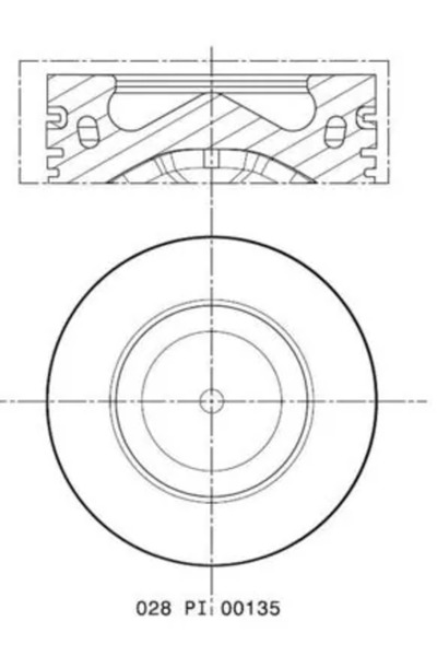 MAHLE Piston Audi A4 Allroad B8/A4 B8/A5 Vw Touareg