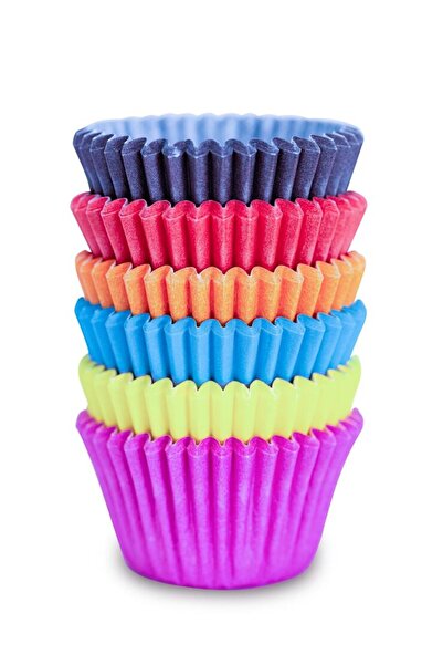 guvash Kek Kalıbı Desenli 1200'lü Muffin Browni küçük boy Cupcake Kağıdı