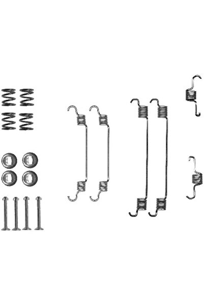 TEXTAR Set Accesorii Sabot De Frana Citroen C1 Opel Agila 1989-2021