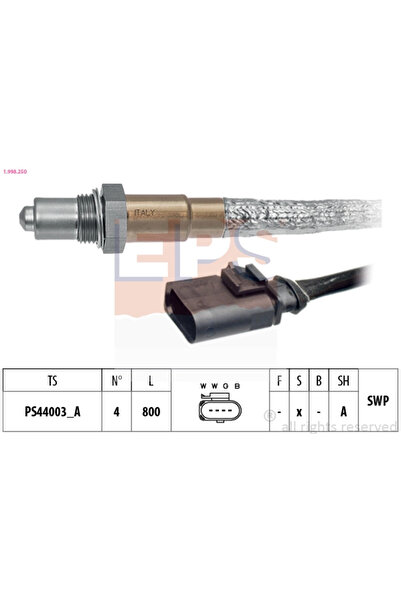 Eps Sonda Lambda Audi A3 Seat Leon