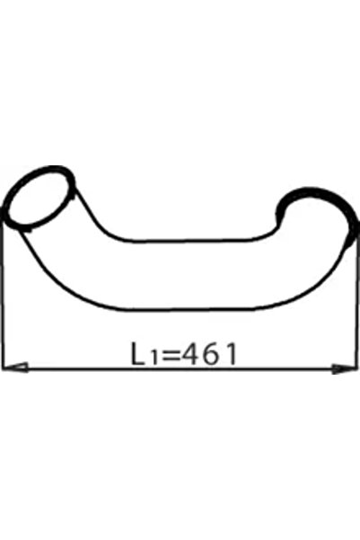 Dinex Racord Evacuare Centru Daf Cf 85/Xf 105/Xf 95