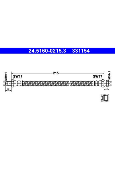 Ate Furtun Frana Mitsubishi Pajero Pinin 1/Pajero Sport 1 1999-2007