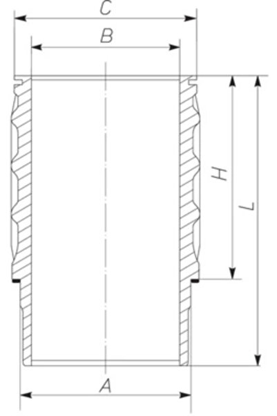 MAHLE Camasa Cilindru Scania 4 - Series/G 1/K - Series