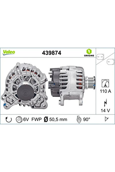 VALEO Generator / Alternator Seat Leon Skoda Octavia 3