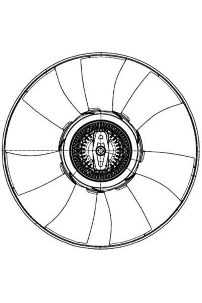 MAHLE Ventilator Radiator Vw Crafter 30-35 Bus/Crafter 30-50 Caroserie/Crafte...