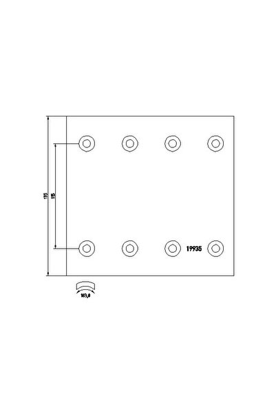 TEXTAR Set Garnituri De Frictiune Frana Tambur Renault Trucks C/Magnum/R