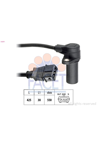 FACET Senzor Impulsuri Arbore Cotit Chevrolet Aveo / Kalos/Cruze/Lacetti Daew...