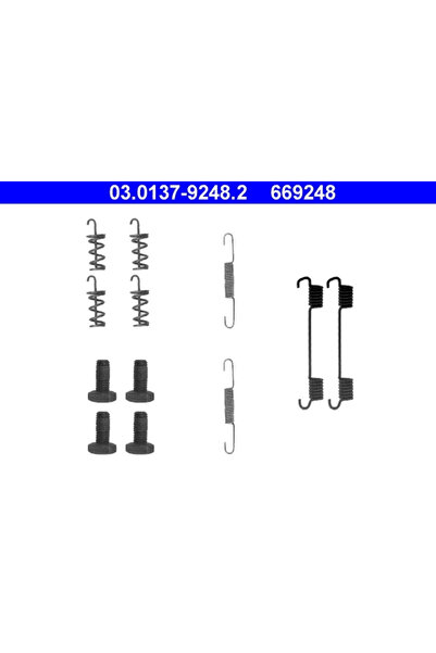 Ate Set Accesorii Saboti Frana Parcare Mercedes-Benz C-Class/Clk/E-Class T-Model