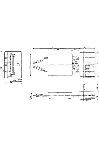 MAHLE Резистор за вентилатор за интериор Mercedes-Benz Actros MP2 / MP3