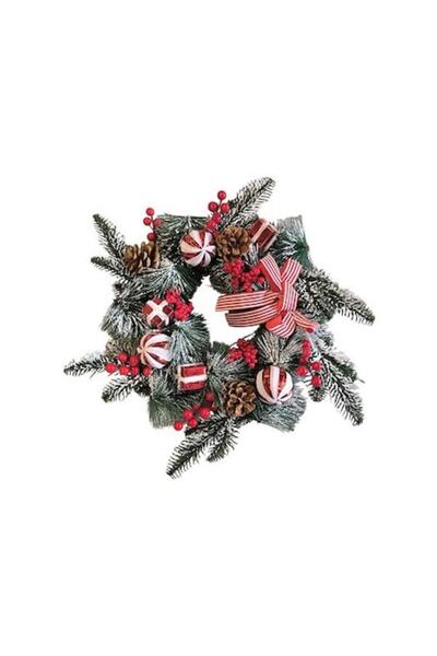 Clini Decoratiune coronita Craciun, 40 cm, 2X-0580