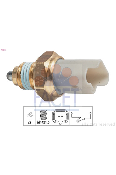 FACET Comutator Lampa Marsalier Citroen Berlingo / Berlingo First Microbus/C4...