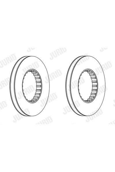 Jurid Disc Frana Volvo Fh/Fm