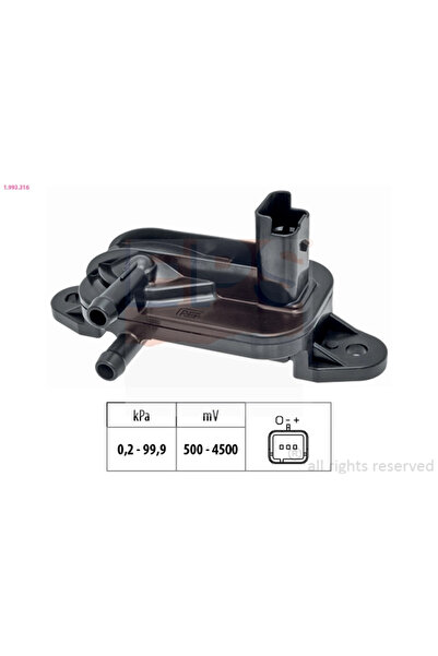 Eps Senzor Presiune Gaze Evacuare Iveco Eurocargo 4