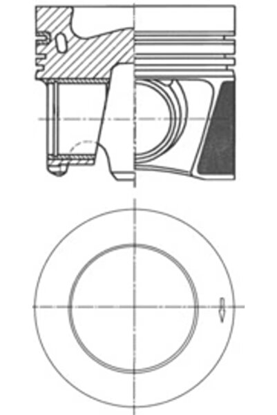 Kolbenschmidt Piston Vw California T6 Camper/Multivan T6/Transporter T6 / Car...