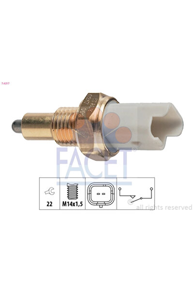 FACET Comutator Lampa Marsalier Citroen Berlingo / Berlingo First Microbus/C4