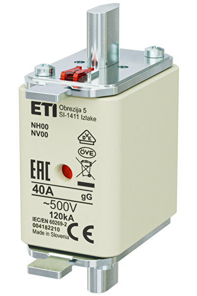 Other Siguranță NH00 gG 40A 500V cu ardere lentă