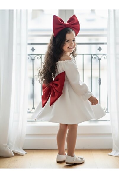 Tinypeople Κοριτσίστικο φιόγκο πολύ κομψό βραδινό φόρεμα παιδικό φόρεμα γενεθλίων κοριτσίστικο φόρεμα για πάρτι