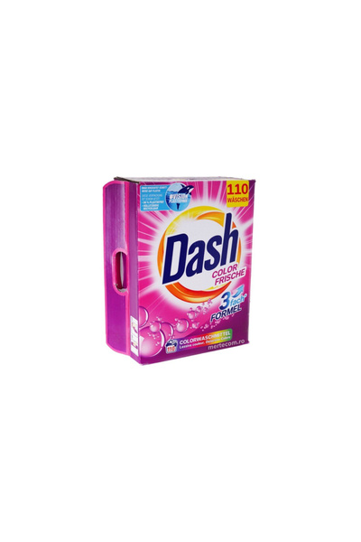 Dash Detergent Pudra, Color Frische, 5,5 Kg, 110 SPALARI
