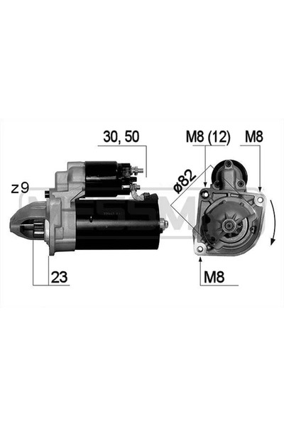 ERA Starter Peugeot Boxer Bus 2006-2016 Diesel