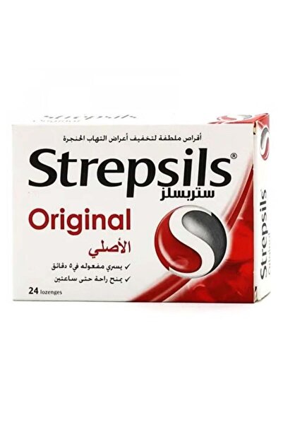 STREPSİLS Original Soothing Sore Throat - 24 Tablets