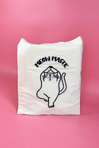 Mini Mırmır Tote Bag Collection-Pati Yogası / Handmade Punch Çanta