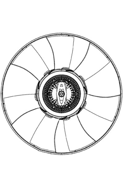MAHLE Ventilator/Radiator Mercedes-Benz Clasa 5/Sprinter 3,5-T