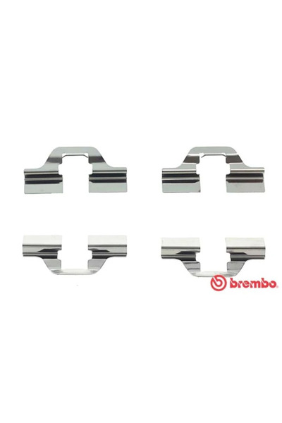 Brembo Set accesorii placute frana AUDI A4 B6 Cabriolet 2002-2005 A 02 205