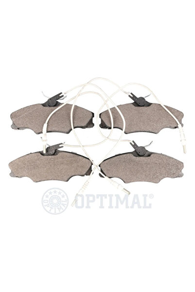 OPTİMAL Brake pad set front axle disc brake PEUGEOT 406 (8B) 1995-2004 BP-10090 (Diesel)