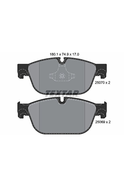 TEXTAR Set Placute Frana Frana Disc Citroen C5 3/C6/DS4 Peugeot 308 1/308 Cc/...