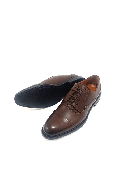 LİCCAS Мъжки зимни ботуши с неплъзгаща се гумена подметка, водоустойчиви, с подплата от естествена кожа, шнурове, цвят кафе