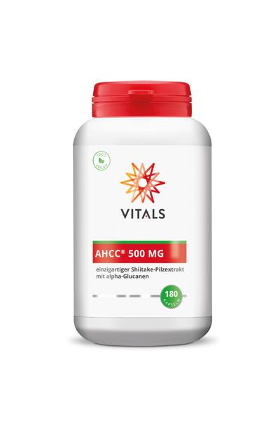 Eherbal AHCC® 500mg 180 cps, Vitals