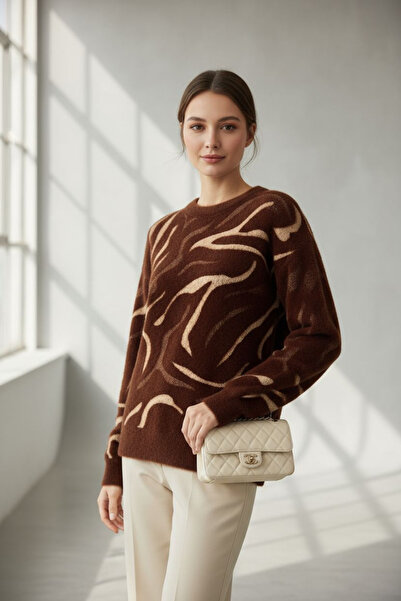 ENDAMIM Striped Yumoş Sweater