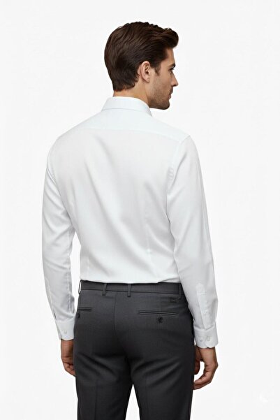 rasstmen Men's Slim Fit Long Sleeve Shirt Bgl-St04867