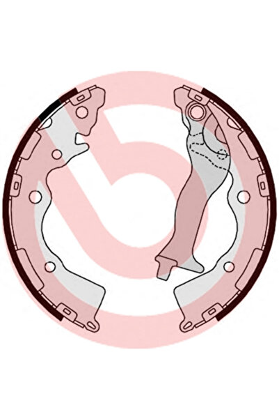 Brembo Set Saboti Frana Hyundai Accent 3 Kia Cerato 3 Limuzina/Cerato 4 Limuz...