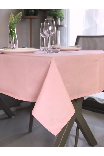 desen izmir American Service, 130 X 280 Pink Tablecloth