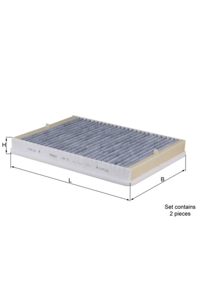 MAHLE Filtru Aer Habitaclu Alpina B10/D10 Bmw 5